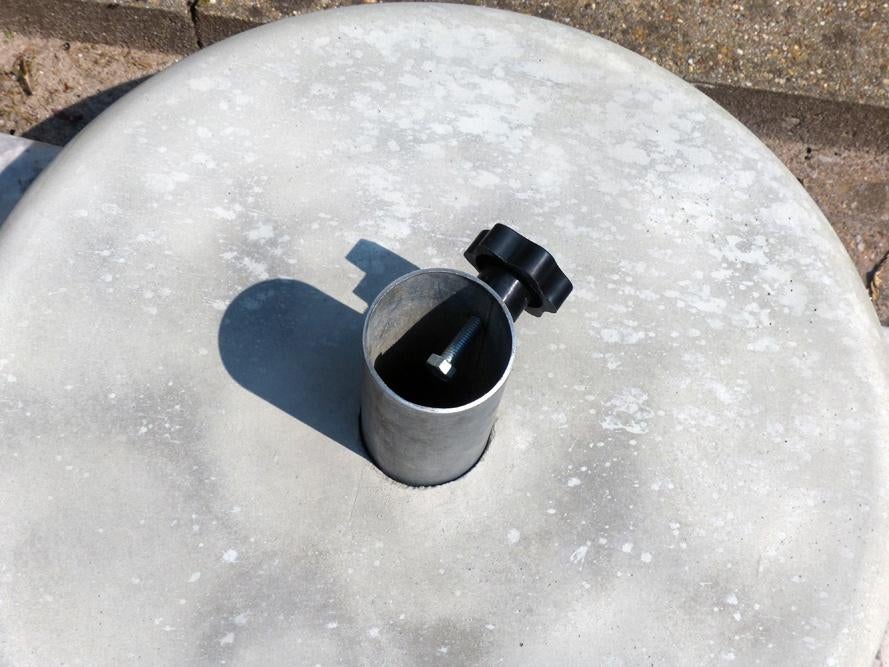 Droogmolen houder cq parasol voet van beton, 35 of 50 kg., Tuin en Terras, Ophalen, Nieuw, Droogmolen