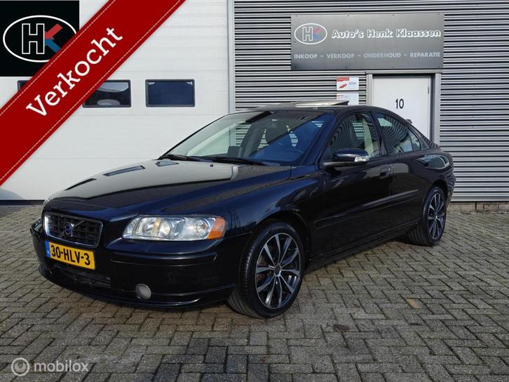 Volvo S60 2.4 170pk 5-cil AUTOMAAT Drivers Edition Volleder, Auto's, Volvo, Bedrijf, S60, ABS, Airbags, Airconditioning, Alarm
