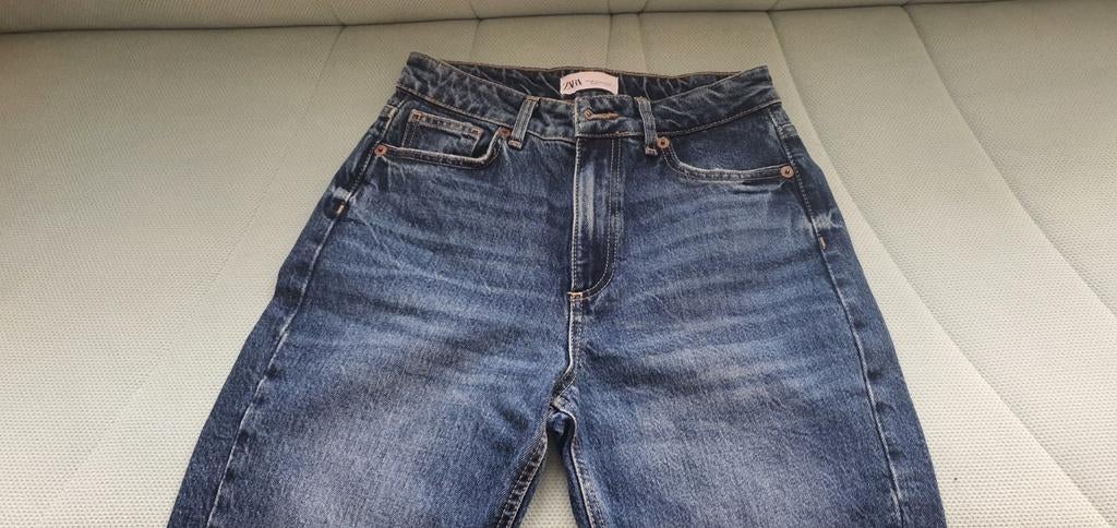 Mooie Spijkerbroek 36, Kleding | Dames, Spijkerbroeken en Jeans, Blauw, Zara, Nieuw, Ophalen of Verzenden