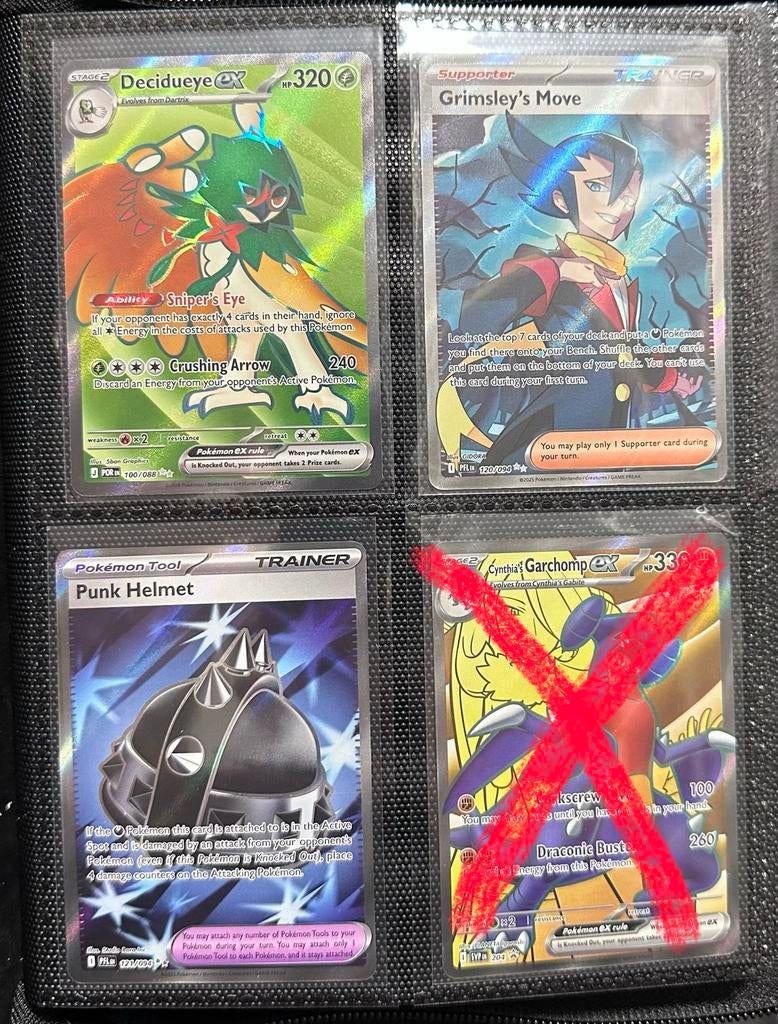 Pokemon diverse Full Art kaarten, Ophalen of Verzenden, Zo goed als nieuw, Meerdere kaarten