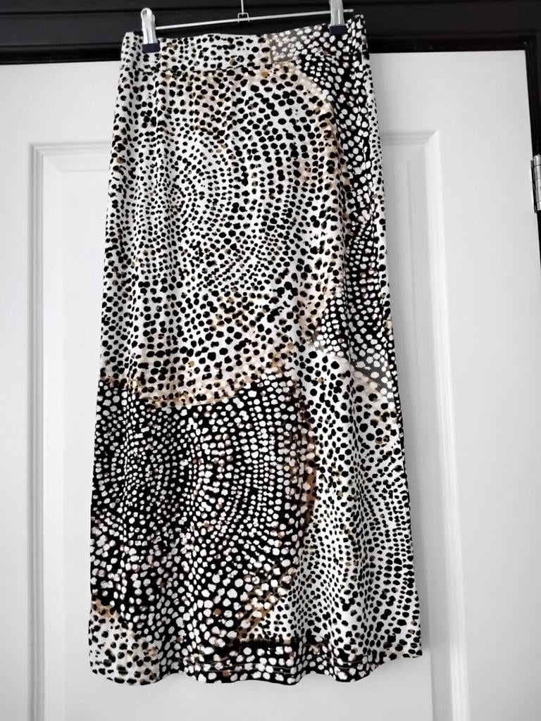 Dreamstar lange rok met split, maat S, Dreamstar, Beige, Ophalen of Verzenden, Zo goed als nieuw