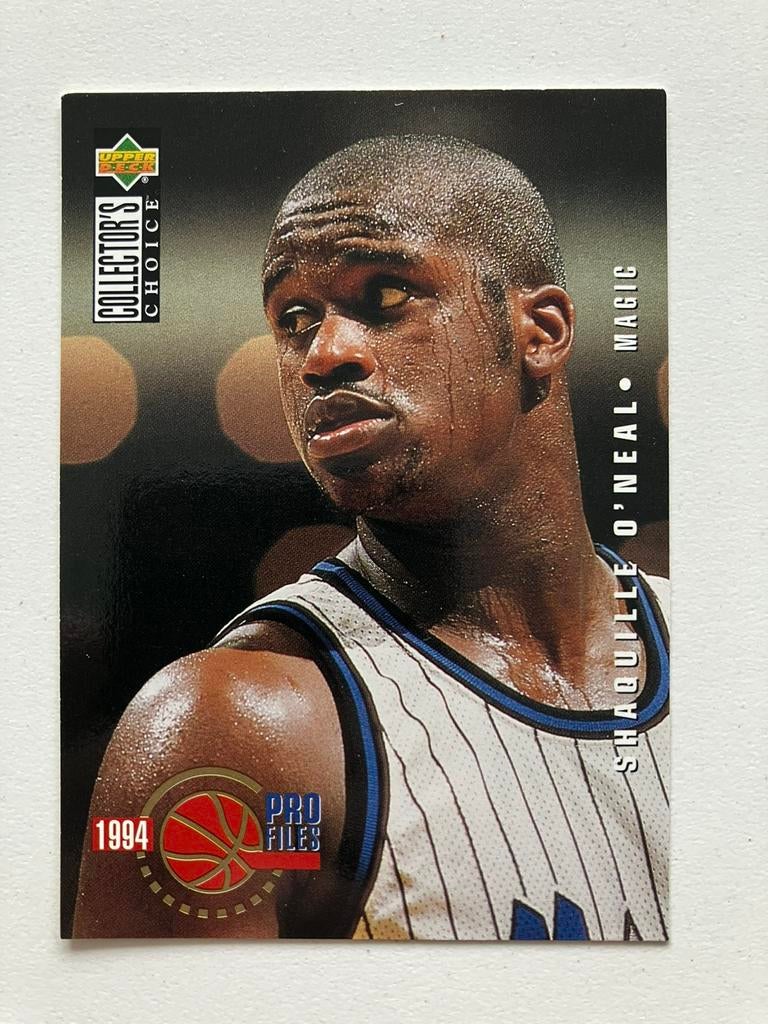 Shaquille O’Neal 1994 Upper Deck basketbalcard, Verzenden, Zo goed als nieuw, Plaatje
