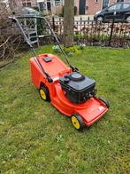 Wolf benzine maaimachine, Tuin en Terras, Grasmaaiers, Ophalen, Gebruikt, Balkmaaier, Opvangbak