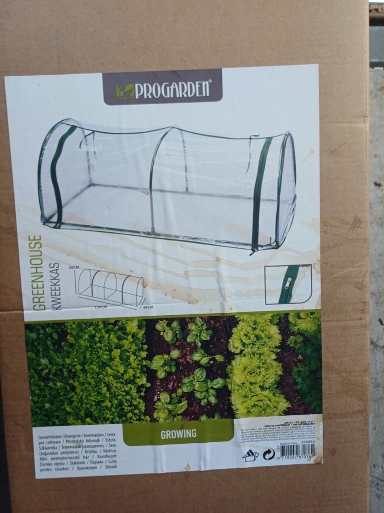 Kweekkas / Tunnelkas - Gebruikt, klaar voor een 2e ronde, Tuin en Terras, Kassen, Ophalen of Verzenden