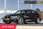 BMW 3-serie 320i High Executive M-Sport | Leder | LED | NL A, Auto's, Achterwielaandrijving, 4 cilinders, Zwart, Bedrijf