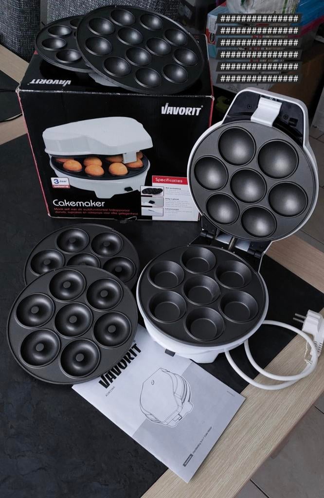 VAVORIT CAKE MAKER VOOR €19, Ophalen of Verzenden, Zo goed als nieuw, Cupcakes, Bakvorm