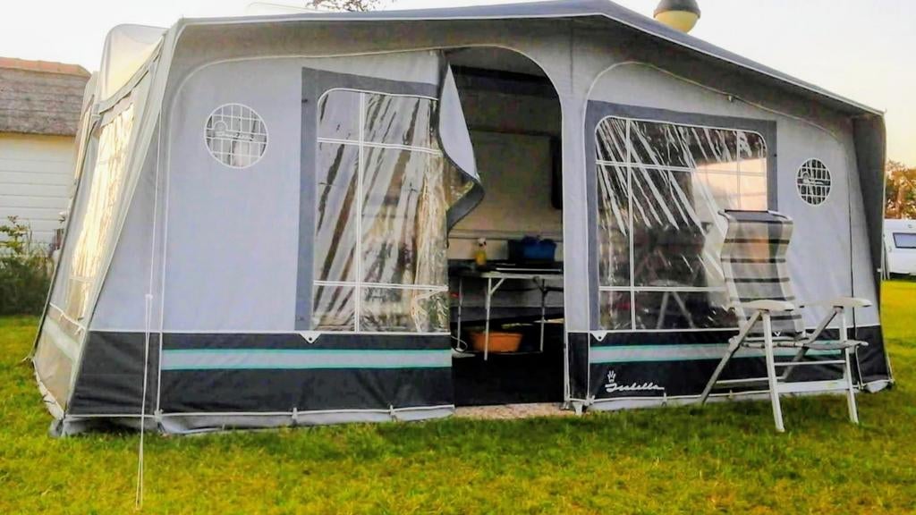 Mooie Voortent   met fiber  frame, Ophalen of Verzenden, Gebruikt