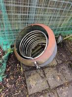Houtgestookte zwembad / hot tub kachel – RVS warmtewisselaar, Tuin en Terras, Ophalen, Gebruikt