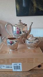 Antiek verzilverd theeservies, Ophalen