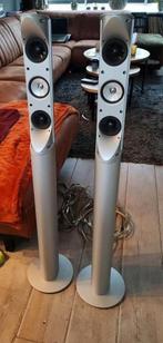 2 Kef HTS5001 speakers 100Wrms@8ohm optie Sony subwoofer, Gebruikt, Surroundset zonder subwoofer, 120 watt of meer, Ophalen