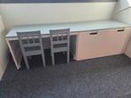 Ikea Stuva combinatie bureau + stoeltjes, Ophalen, Gebruikt, Tafel(s)
