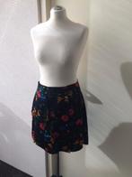 mini wikkelrok/overslagrok/korte rok  36 satijn stof, Kleding | Dames, Zwart, Ophalen of Verzenden, Maat 36 (S), Boven de knie