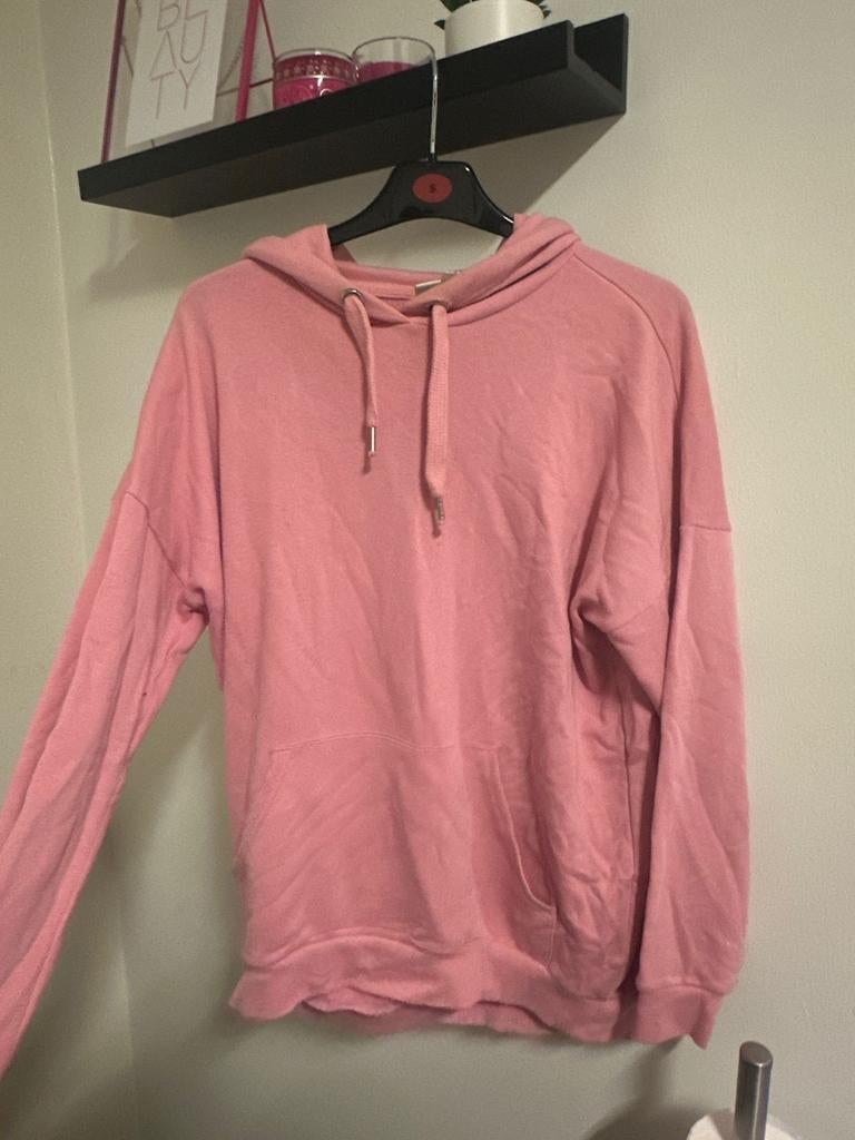Monki roze hoodie, Kleding | Dames, Truien en Vesten, Ophalen of Verzenden, Zo goed als nieuw, Monki, Roze