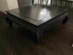 Opium Tafel massief hout 1 meter bij 1 meter, Huis en Inrichting, Ophalen, Gebruikt, 50 tot 100 cm, 50 tot 100 cm