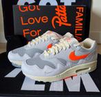 Nike Air Max 1 x Patta Wave "White Hyper Crimson" maat 43, Ophalen of Verzenden, Nieuw, Wit