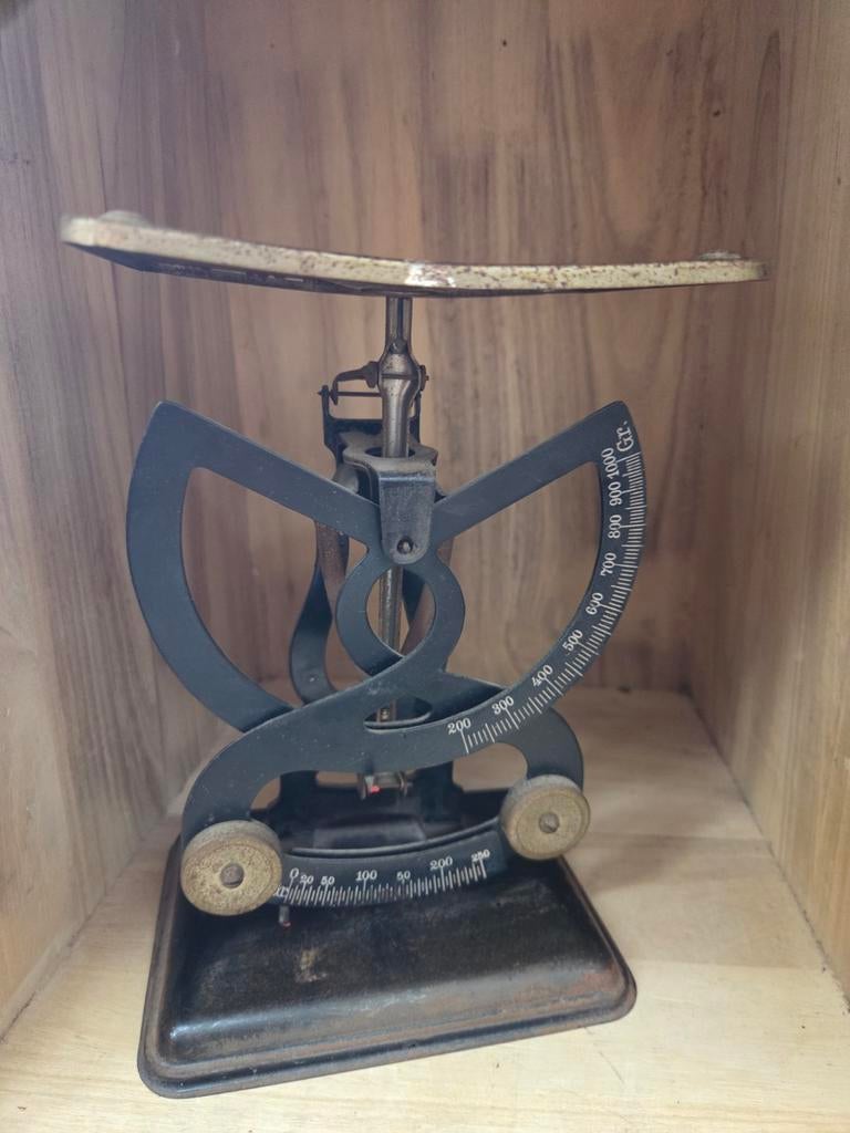 Antieke weegschaal, Antiek en Kunst, Ophalen of Verzenden