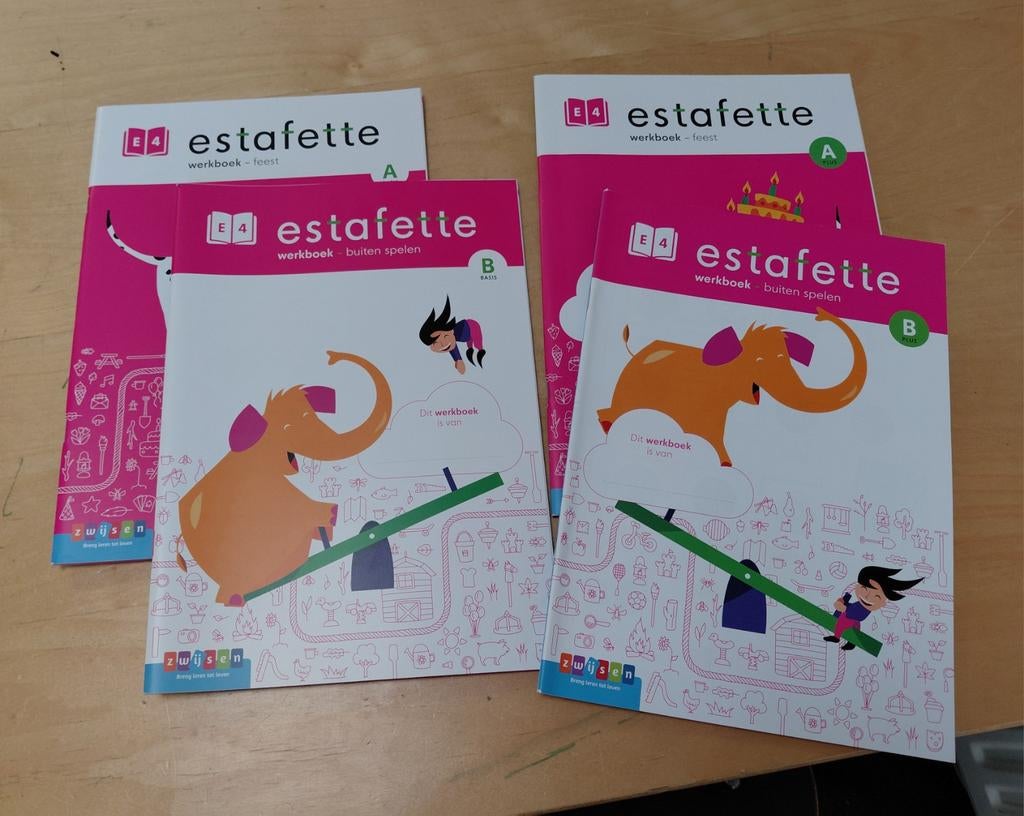 Estafette lezen groep 4, Ophalen of Verzenden, Nieuw, Overige niveaus, Nederlands