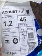 Knauf Insulation Acoustifit Glaswol - 6 Platen, Ophalen, Dakisolatie, 4 tot 8 cm, Nieuw