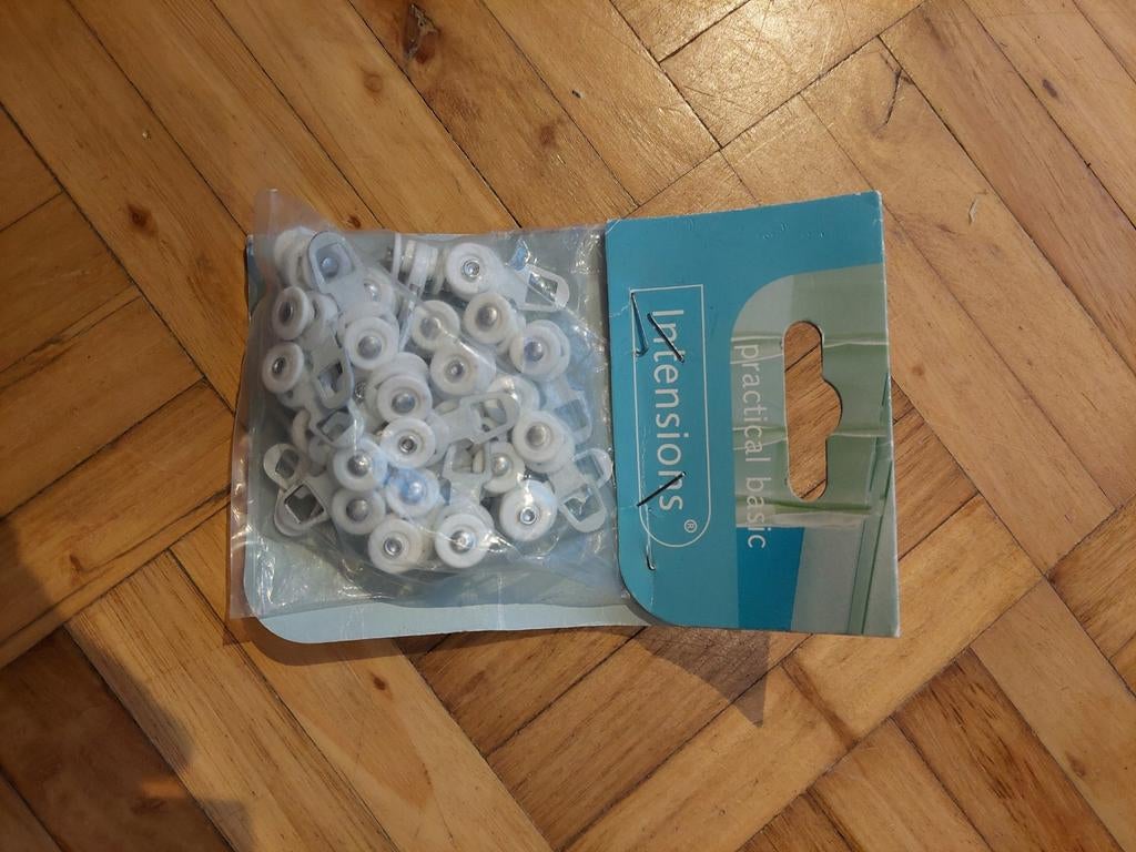 Gordijnrunners voor gordijnrails - Nieuw in verpakking, Ophalen of Verzenden, Nieuw, Overige materialen, Overige typen