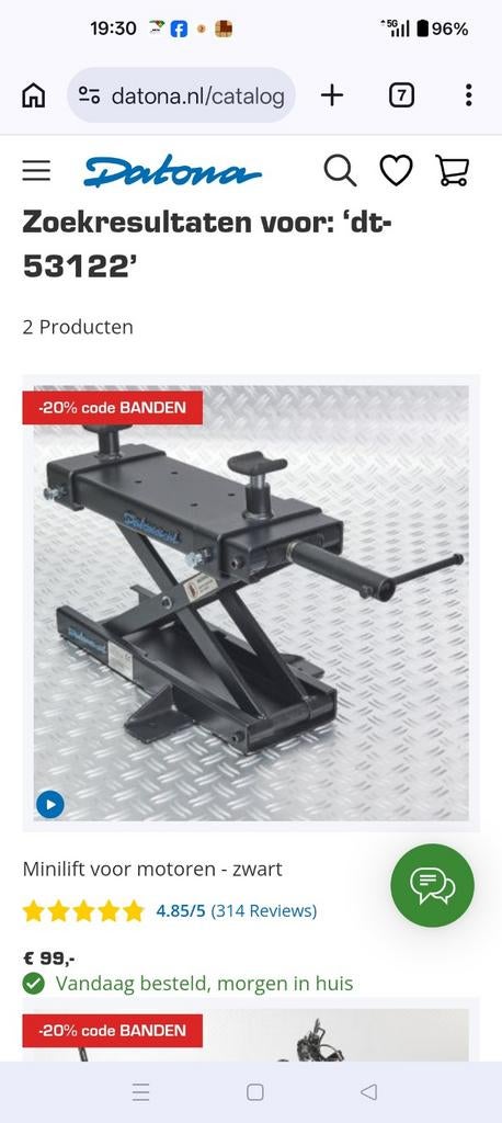 Minilift voor scooters en brommers, Ophalen of Verzenden, Nieuw, Overige typen, Overige merken