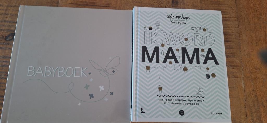 2 nieuwe boeken: Ik word mama & Babyboek van het eerste jaar, Ophalen