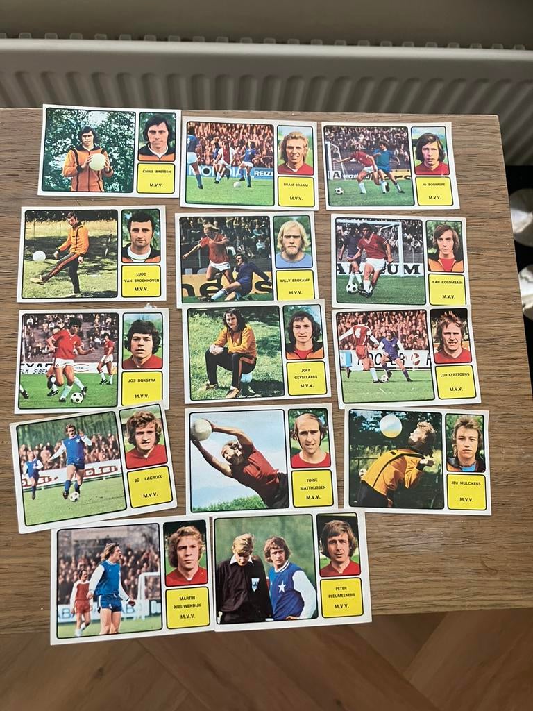 Mvv panini vanderhout 1974-1975, Ophalen of Verzenden, Gebruikt, Buitenlandse clubs, Poster, Plaatje of Sticker