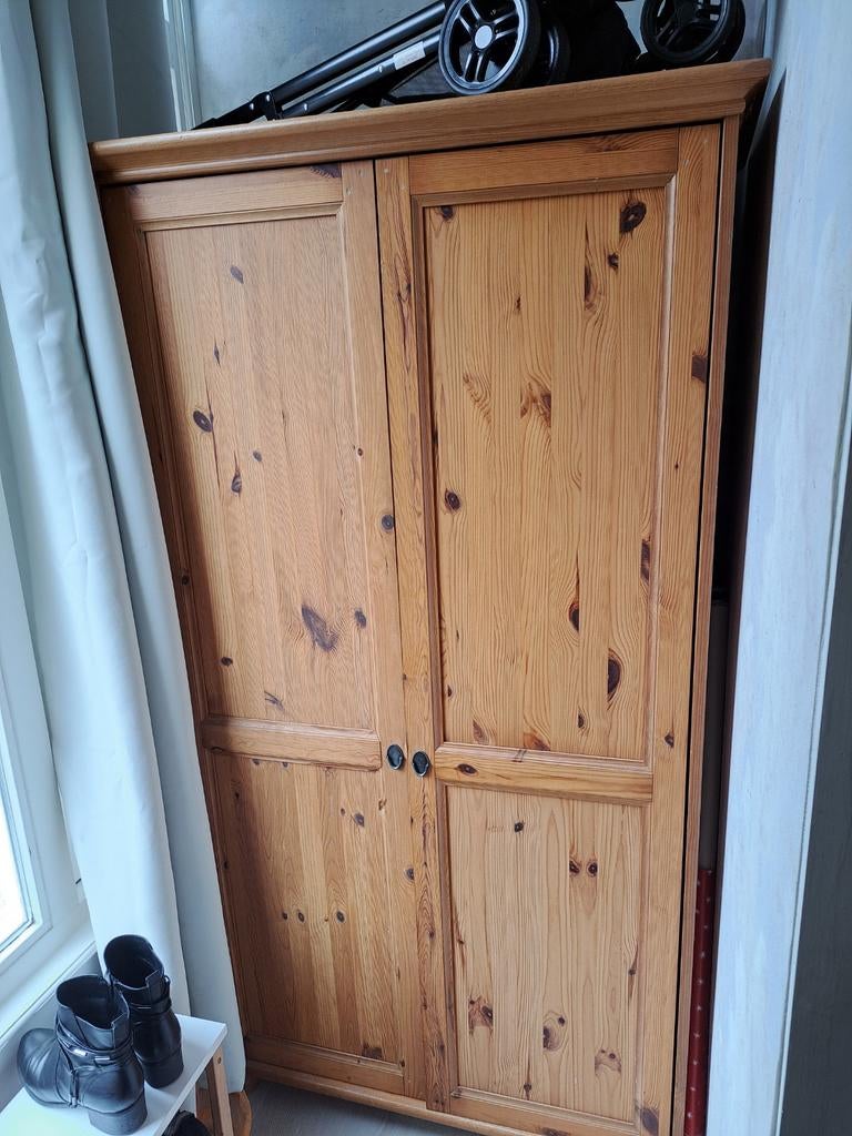 Houten kast met planken, Huis en Inrichting, Kasten | Kledingkasten, Ophalen