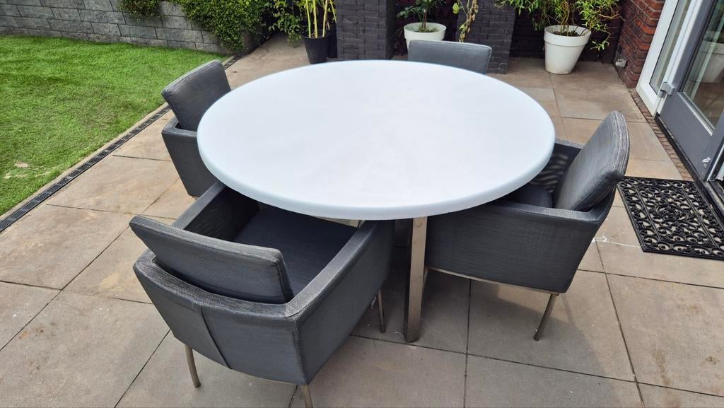 4SO 4 four seasons outdoor tuinset, Ophalen, Gebruikt, Tuinset, Eettafel
