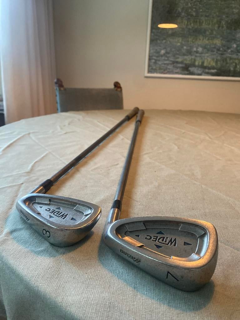 Mizuno Widec ijzer 7 & 3, Sport en Fitness, Golf, Ophalen of Verzenden, Zo goed als nieuw, Club, Mizuno