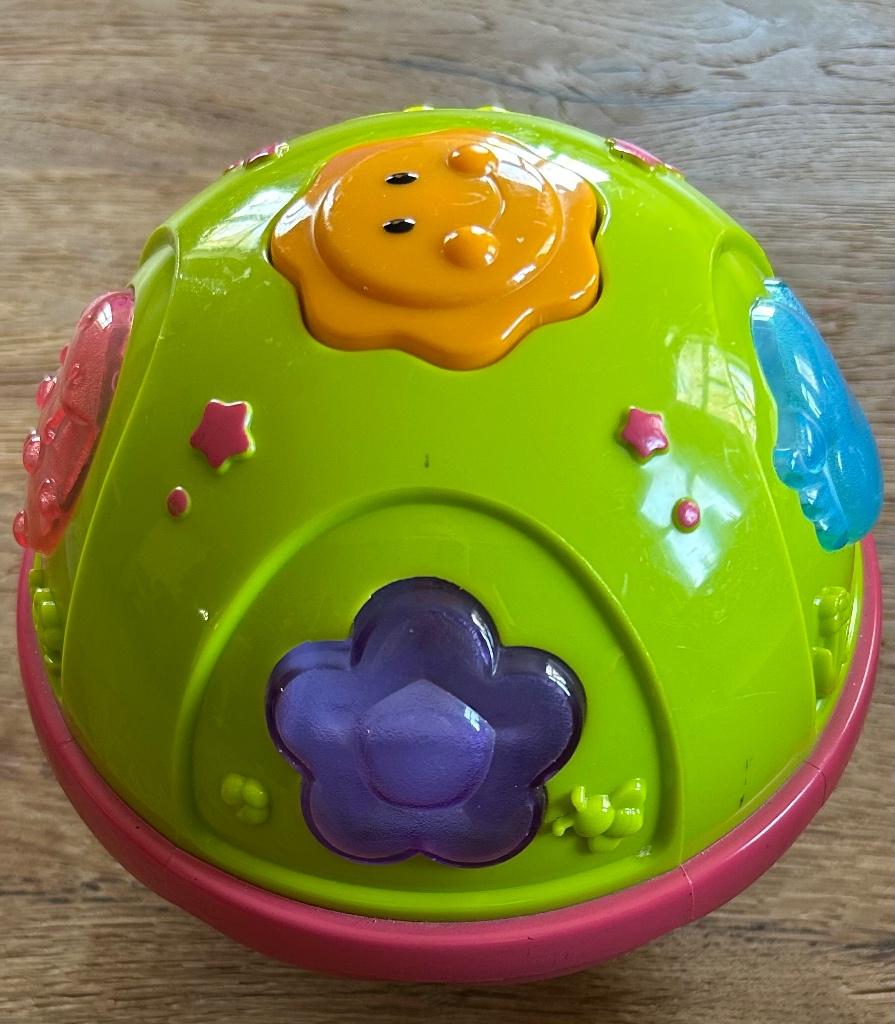 Redbox Baby Muziek en lichtjes draaiende bal, Kinderen en Baby's, Speelgoed | Educatief en Creatief, Gebruikt, Ontdekken, Met licht