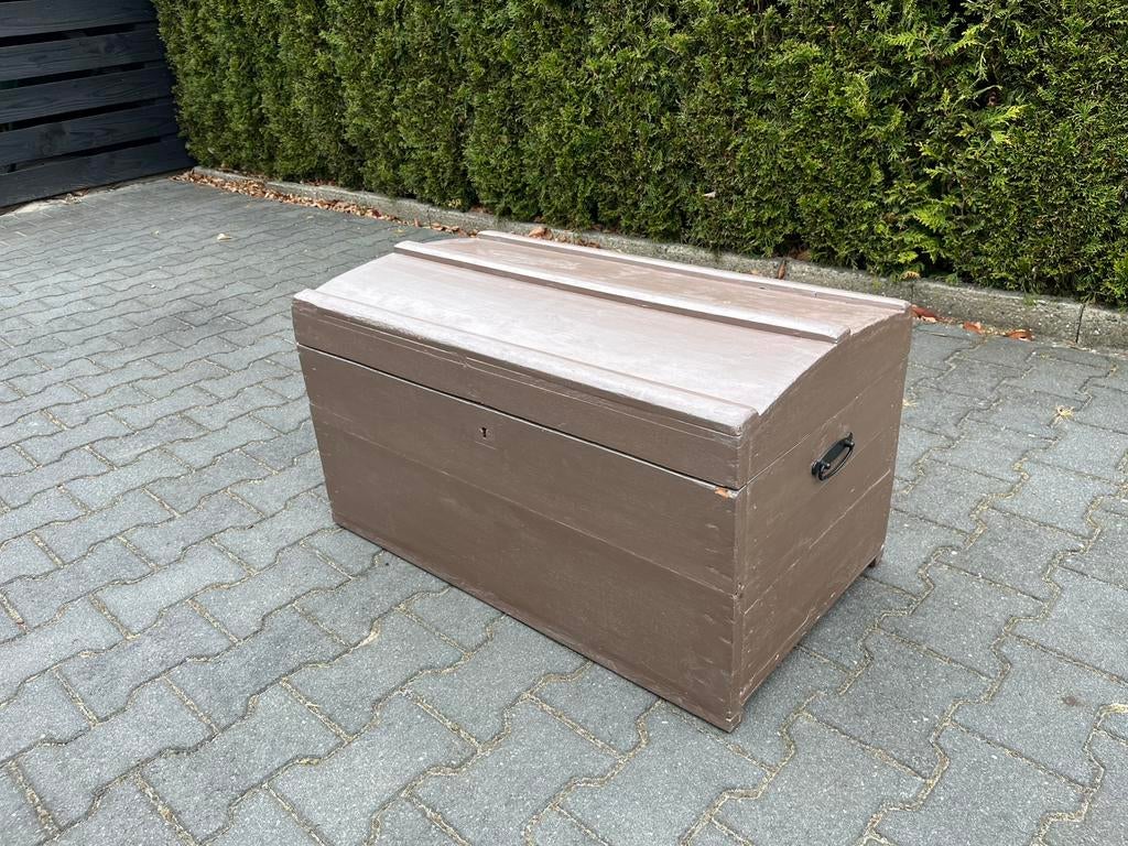 Oude dekenkist, Huis en Inrichting, Minder dan 50 cm, Gebruikt, 50 tot 100 cm, Ophalen of Verzenden