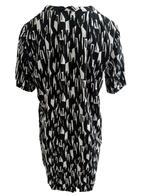 Selected Femme jurk L, Zwart, Ophalen of Verzenden, Zo goed als nieuw, Onder de knie