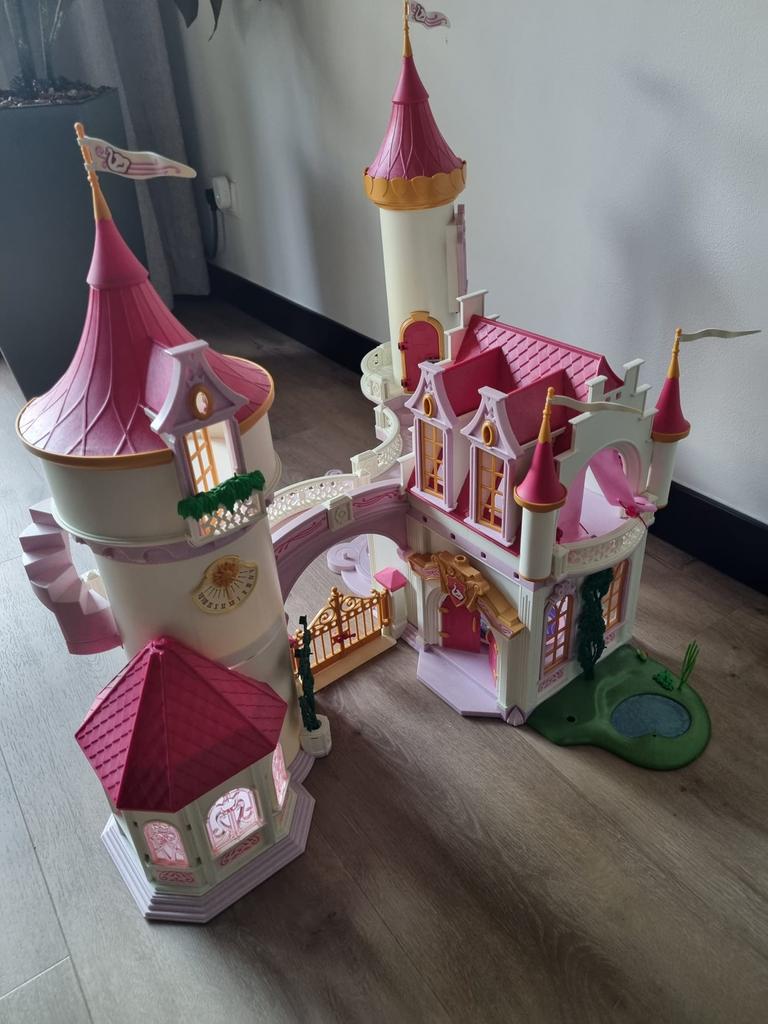 Playmobil Prinsessen Kasteel met Veel Extra's, Kinderen en Baby's, Speelgoed | Playmobil, Ophalen of Verzenden, Gebruikt, Complete set