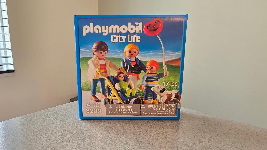 Playmobil 3209 Familie met kinderen en buggy nieuw in doos, Kinderen en Baby's, Speelgoed | Playmobil, Nieuw, Complete set, Ophalen of Verzenden