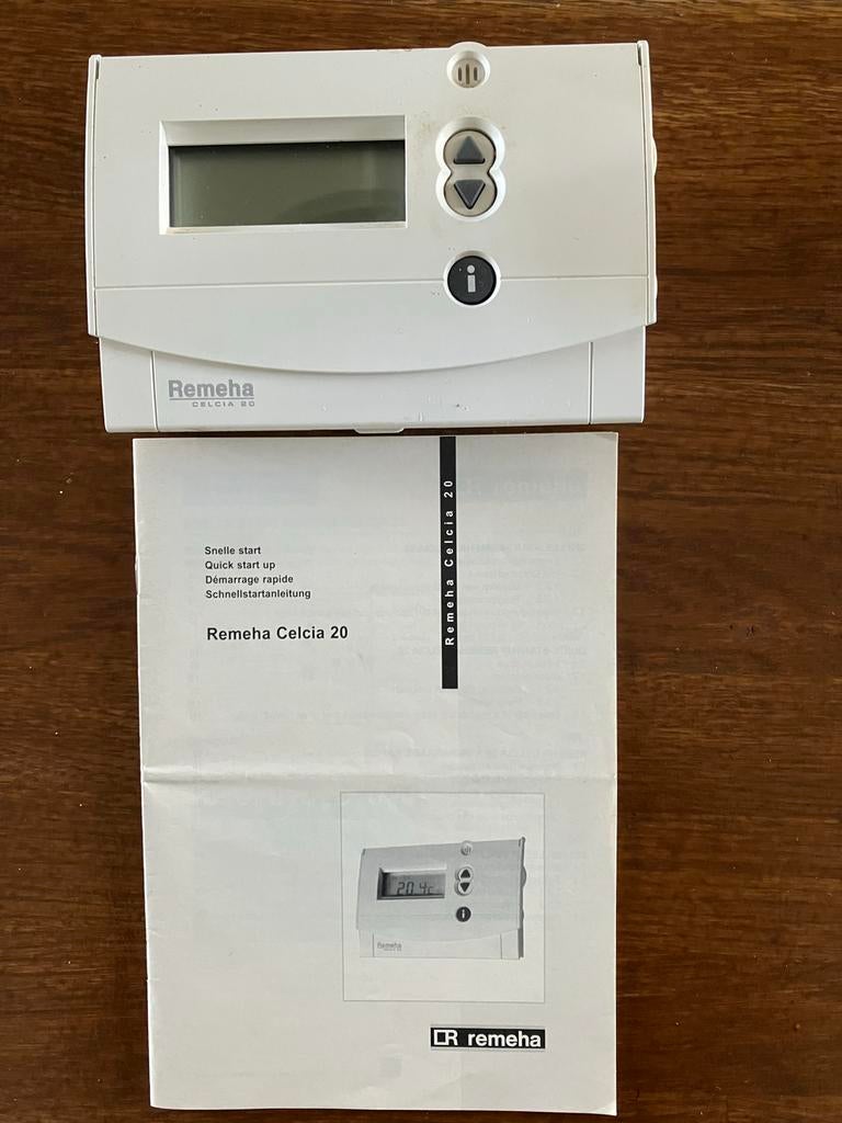 Remeha Celcia 20 Thermostaat - Gebruikt, Ophalen of Verzenden, Gebruikt