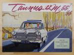 Ford Taunus 12M Brochure 1955 1956, Gelezen, Ford, Ophalen of Verzenden, Ford