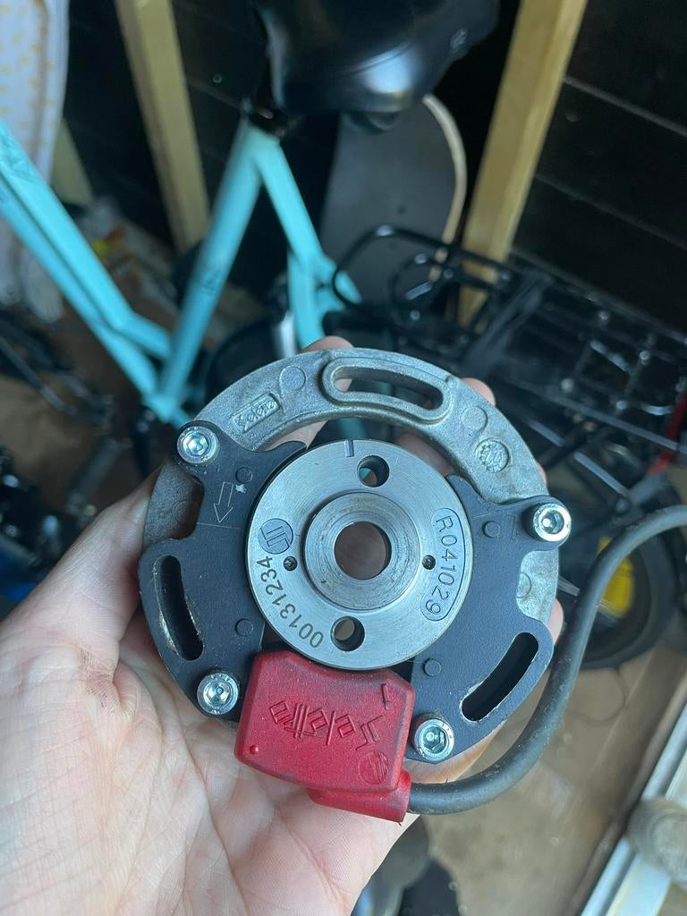 Selletra rotor ontsteking tomos, Ophalen, Zo goed als nieuw, Blok