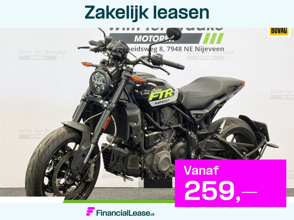 Indian FTR 1200 ABS - 2024, Motoren, Motoren | Overige merken, 1203 cc, Chopper, Bedrijf, Meer dan 35 kW