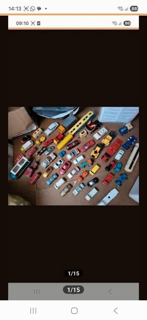 Diverse vintage auto's, Antiek en Kunst, Antiek | Speelgoed, Ophalen of Verzenden