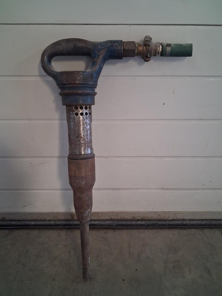 Zware luchthamer, 100 liter of meer, Ophalen