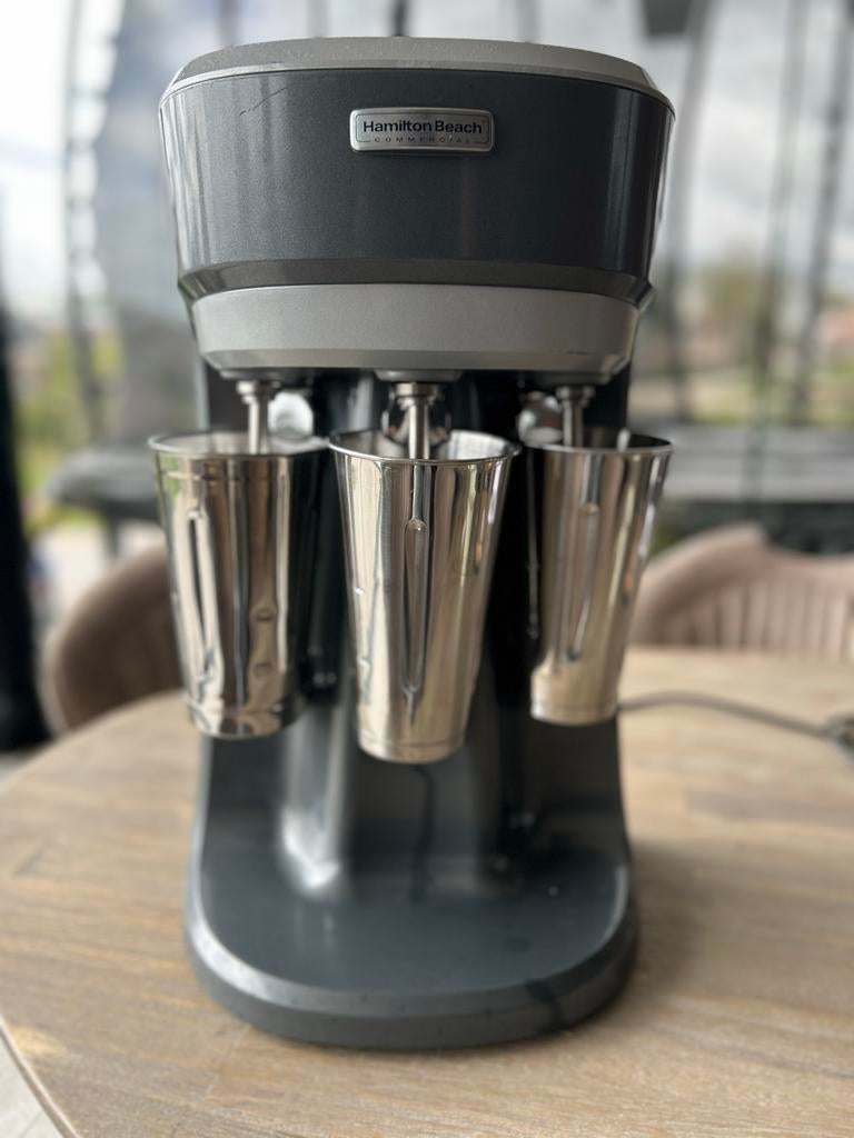 Professionele Hamilton Beach Triple Milkshake Mixer HMD400, Minder dan 1 liter, Ophalen, Gebruikt, 3 snelheden of meer