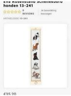BORDUURPATROON EVA ROSENSTAND HONDJES, Verzenden, Gebruikt, Handborduren, Patroon