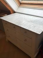 Antieke commode met marmeren blad, Antiek en Kunst, Antiek | Meubels | Kasten, Ophalen