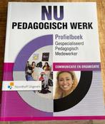 NU pedagogisch werk profielboek communicatie en organisatie, Ophalen of Verzenden, Zo goed als nieuw, Wilmie Colbers