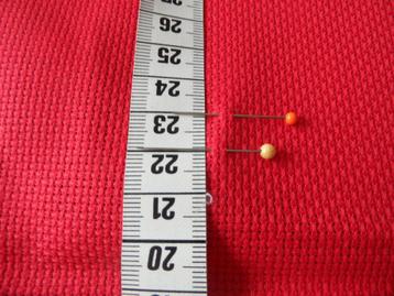 Kerst rode Aida stof zie foto beschikbaar voor biedingen