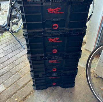Milwaukee Packout Kratten - Set beschikbaar voor biedingen