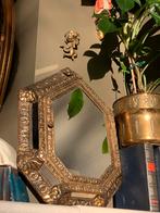 Latoen koper borstel kastje spiegel kastje, Antiek en Kunst, Antiek | Spiegels, Ophalen of Verzenden