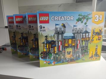 4x Lego Creator Model Castle Medieval Castle - 31120 (NIEUW) beschikbaar voor biedingen