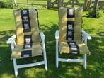 Hartman tuinstoelen met dikke kussens, Tuin en Terras, Tuinstoelen, Ophalen, Gebruikt, Kunststof, Verstelbaar