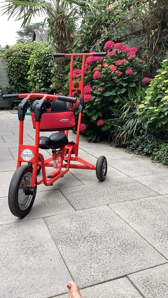 Italtrike Loopfiets met Duwbeugel - Zo Goed Als Nieuw, Ophalen, Zo goed als nieuw, Duwstang